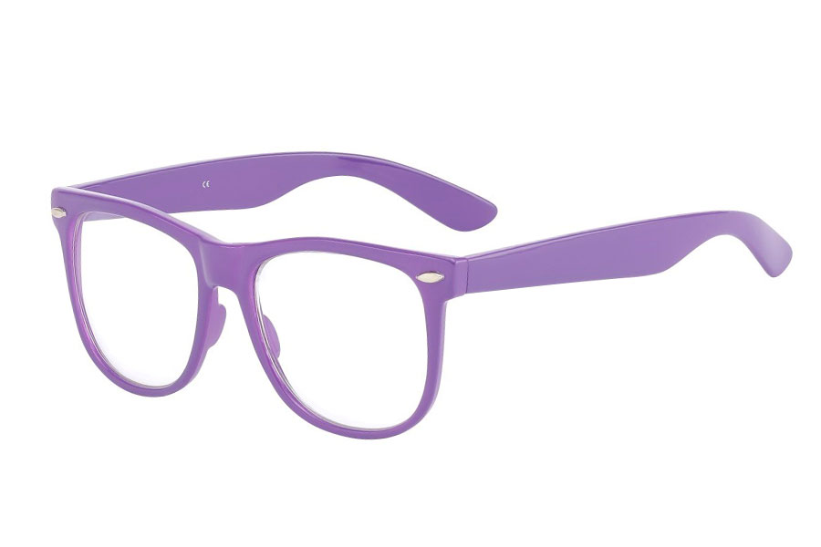 Violetit Wayfarer -silmälasit ilman vahvuuksia