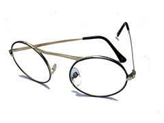 Pyöreät silmälasit ilman vahvuuksia - Design nr. 305