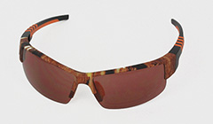 Ruskeat golf-aurinkolasit - Design nr. 3081