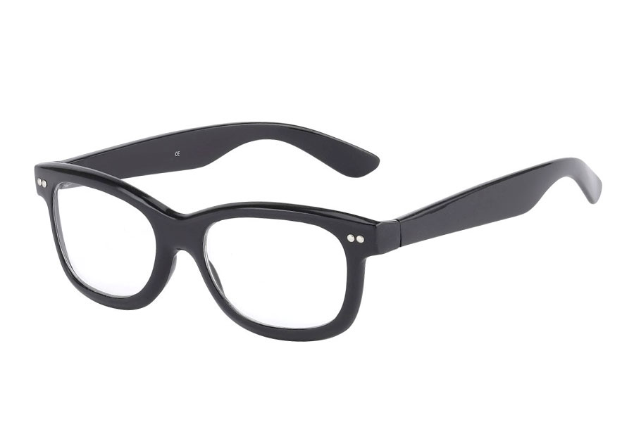 Mustat silmälasit ilman vahvuuksia - Design nr. 402