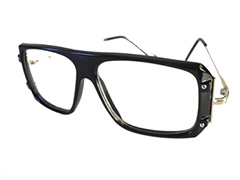 Mustat silmälasit ilman vahvuuksia - Design nr. 506